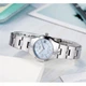 Женские наручные часы Casio LTP-1241D-2A Серебро\Голубой экран современная модель - изображение 6