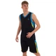Форма баскетбольная мужская Zelart Lingo 8095 XL рост 165-170 см Black-Yellow-Blue - изображение 1