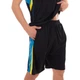 Форма баскетбольная мужская Zelart Lingo 8095 XL рост 165-170 см Black-Yellow-Blue - изображение 3