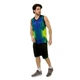 Форма баскетбольна чоловіча Zelart Lingo Space Sprinter 8007 5XL зріст 185-190 см Blue-Green-Black - зображення 2