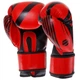 Перчатки для бокса и единоборств кожаные на липучке Zelart UFC Heroe 0574 10 унций Red-Black - изображение 2