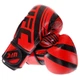 Перчатки для бокса и единоборств кожаные на липучке Zelart UFC Heroe 0574 10 унций Red-Black - изображение 5