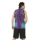 Форма баскетбольная мужская Zelart Lingo Space Sprinter 8007 L рост 160-165 см Violet-Black-Blue - изображение 2