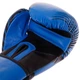 Перчатки для бокса и единоборств кожаные на липучке Zelart UFC 0574 14 унций Blue-Black - изображение 3