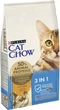 Сухой корм для кошек Purina Cat Chow 3 в 1 с индейкой 15 кг (7613034153746) - изображение 2