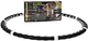 Массажный обруч халахуп Massaging Hoop Exerciser Professional Bradex с магнитами Black (lin-0630-OPTTYT) - изображение 1
