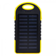 УМБ Power Bank повербанк Solar Charger SC-10 10000 mAh на солнечной батарее, защищенный от воды аккумулятор, с LED фонариком Желтый - зображення 7