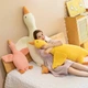 Мягкая плюшевая игрушка Гусь 80 см, игрушка подушка, Желтый - изображение 5