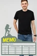 Футболка MEMO чоловіча чорна "Wednesday" XL (MM10061) - изображение 3