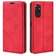 Чохол Taba Retro-Skin для Xiaomi Redmi Note 11 / Note 11S книжка шкіра PU з візитницею червоний - зображення 1
