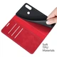 Чохол Taba Retro-Skin для Motorola Moto E7i / E7 Power / E7i Power книжка шкіра PU з візитницею червоний - зображення 5