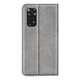 Чехол Taba Retro-Skin для Xiaomi Redmi Note 11 / Note 11S книжка кожа PU с визитницей серый - изображение 5