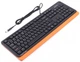 Клавіатура дротова A4Tech Fstyler FKS10 Orange - изображение 3