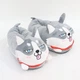 Теплые тапочки игрушки Kigurumi Хаски Домашние Мягкие Мужские Серые 38-42 (3145) - изображение 2
