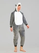 Піжама Кігурумі для чоловіків My Kigu Хаскі Сіра М 155-165 см (1090) - зображення 2