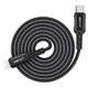 Кабель ACEFAST C4-01 USB-C to Lightning 1.8 м, нейлоновая оплётка, поддержка PD 30 Вт Black - изображение 4
