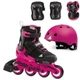 Роликовые коньки Rollerblade Microblade CUBE G 33-36 Neon/Pink (NP2050791/33-36) - изображение 1