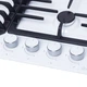 Варочная поверхность газовая на металле Perfelli HGM 61694 WH - изображение 4