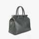 Сумка женская кожаная саквояж средняя Regina Notte Travel bag 3201 Темно-зеленый - изображение 3