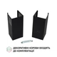 Витяжка декоративна похила Perfelli DNS 6482 D 850 BL LED - зображення 9