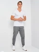Футболка Kappa T-shirt Mezza Manica Scollo V белый M Муж K1315 Bianco-M - изображение 3
