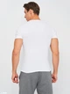 Футболка Kappa T-shirt Mezza Manica Girocollo белый M Муж K1304 Bianco-M - изображение 2