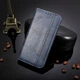 Чехол-книжка Deexe Retro Style для Google Pixel 7 - Blue - изображение 4