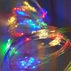 Светодиодная гирлянда для елки «Конский хвост» 2 м, 200 LED, 10 ниток, разноцветная микс, от сети - изображение 6