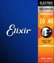Струны для электрогитары Elixir NanoWeb Coating Light 10-46 (EL NW L) - изображение 1