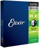 Струны для электрогитары Elixir Nickel Plated Steel OPTIWEB Coating Super Light 9-42 (EL OW SL) - изображение 2