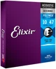 Струны для акустической гитары Elixir 11000 Polyweb 80/20 Bronze Extra light 10-47 (AC PW EL) - изображение 2
