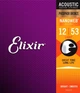 Струни для акустичної гітари Elixir 16052 Nanoweb Phosphor Bronze Light 12-53 (PB NW L) - зображення 1