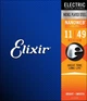 Струны для электрогитары Elixir 12102 Nanoweb Nickel Plated Steel Medium 11-49 (EL NW M) - изображение 1
