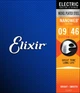 Струны для электрогитары Elixir NanoWeb Coating Custom Light 9-46 (EL NW CL) - изображение 1