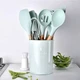 Набор кухонных принадлежностей Бирюзовый 12 предметов Kitchen Set (697KSNBRKXNC26) TIN66 - изображение 2