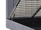 Ліжко MONTREAL VELVET 160X200 Сірий MONTREALV160SZ Signal - зображення 4