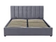 Ліжко MONTREAL VELVET 160X200 Сірий MONTREALV160SZ Signal - зображення 5