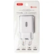 Сетевое зарядное устройство (адаптер) XO L36 1USB / QC3.0 / 3А white - изображение 2