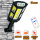 Вуличний ліхтар на сонячній батареї Solar Light SL-900c 59/7COB настінний, акумуляторний, з датчиком руху та пультом - зображення 1