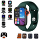 Умные смарт часы Smart Watch T500PLUS-PRO 1,75", с голосовым вызовом, спортивными режимами, SIRI/Google помощник Green - изображение 1