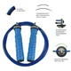Скакалка скоростная для кроссфита UP & FORWARD Speed Rope PRO+ UF3400 Blue - изображение 3