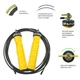 Скакалка скоростная для кроссфита UP & FORWARD Speed Rope PRO+ UF3100 Yellow - изображение 3