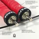 Скакалка скоростная для кроссфита UP & FORWARD Speed Rope PRO+ UF3500 Red - изображение 5