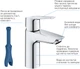 Смеситель для раковины GROHE QuickFix Start 23550002 - изображение 3