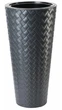 Горшок FormPlastic Makata slim-30 антрацит (2830-014) - изображение 3