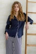 Пижама: блуза и брюки Silence 48(XL) Синий (Navy blue) (70682) - изображение 2