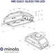 Вытяжка Minola HBI 52621 BL GLASS 700 LED - изображение 10