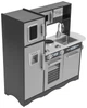 Детская деревянная кухня Mamabrum XXL с LED-освещением Серая LED KITCHEN W1C600 - изображение 2