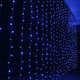 Новорічна святкова світлодіодна гірлянда водоспад дощ штора 480 Led 3х3 м (473553-Prob) Синя - зображення 4