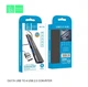 USB-хаб VDENMENV DU17A USB to 4 USB 3.0 HUB концентратор Black - зображення 2